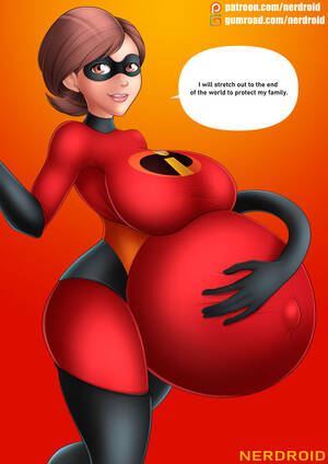 From The Incredibles Elastigirl Stretching Porn - Elastigirl pregnant by NerDroid on DeviantArt