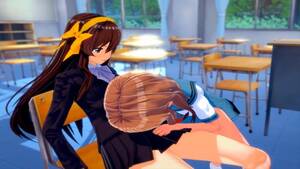 Haruhi Suzumiya Shemale Hentai Porn - HARUHI SUZUMIYA FUTA MIKURU ASAHINA watch online