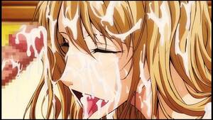 blow job cartoon porn - Busty mature does blowjob until cumming | Hentai Anime - CartoonPorn.com