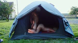 girls having sex camping - Camping Sex with Lovely Skinny College Girl - Porner.TV