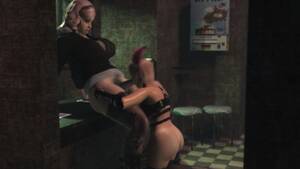 3d Shemale Club Porn - Two Shemale Moms Fucking Girl In The Club Toilet. 3D Tranny Threesome  Futanari Animated Porn - EPORNER