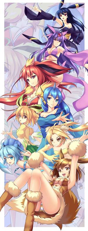 leafeon pokemon lesbian hentai animation - Eevee Espeon Glaceon Jolteon Leafeon Ninfia Umbreon Vaporeon