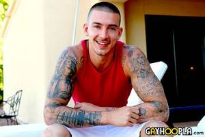 Hetero Male Porn Stars Tattoos - Straight Muscular Tattooed Porn Star | Gay Fetish XXX
