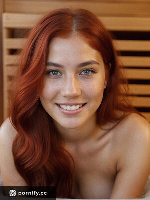 Irish Redhead Girl Porn - Sultry Sauna Siren: Chubby Irish Redhead Jumps for Joy with Big Round Boobs  and Shaved Pussy | Pornify â€“ Best AI Porn Generator