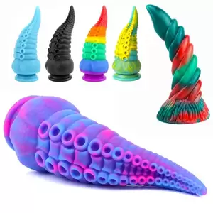 lesbian anal dildo massage - Octopus Dildo Anal Silicone Huge Butt Plug Tentacle Dildos with Sucker Lesbian  Prostate Massage Porn Toys Man Backyard Expansion - AliExpress