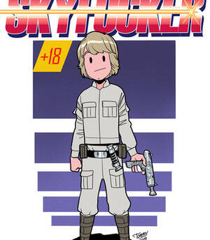 luke skywalker cartoon porn - Star Wars Archives - HD Porn Comix