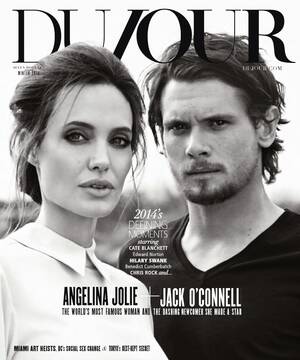 Angelina Jolie Charlize Theron Xxx Porn - Winter 2014 by DuJour Media - Issuu