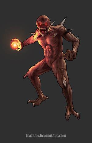 Doom Imp Porn - Doom - Imp by Tralkan on DeviantArt