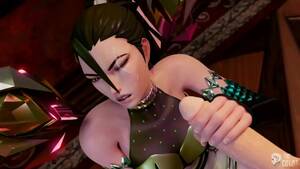 color cartoon sex - LOL Hentai Kaisa KDA Full Animation Threesome Hard Sex 3D Porn Dark Green  Hair Color Edit Smixix - Pornhub.com