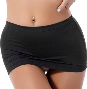 Mini Skirt Porn - YONGHS Womens Sexy See Through Sheer Micro Mini Thight Skirt Hip Skirt Porn  Allure Ultrashort Skirts Black Small at Amazon Women's Clothing store