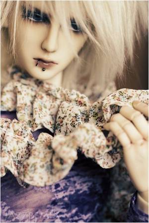 Bjd Male Doll Porn - G wants a feather boa, but for now that thing will do~ This is a picture I  took for a tutorial.