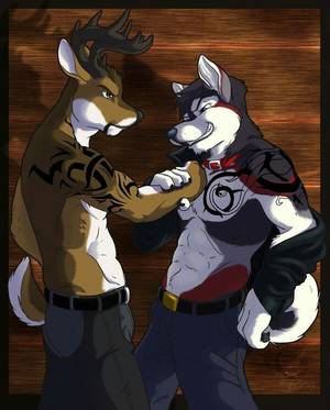 Female Furry Deer Porn - Deer punch