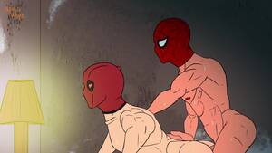 Deadpool Spider Man Gay Yaoi Porn - DeadpoolXSpider-Man Porn Parody - Pornhub.com