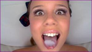 alexis adams swallow - Alexis Adams Swallowing | Saddle Girls