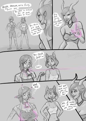 Girl To Cow Transformations Porn - BeingObscene - Cow Crossing porn comic