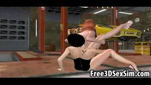 cartoon shemale anal - Two sexy 3D cartoon shemale vixens having anal sex - porn video N10809987