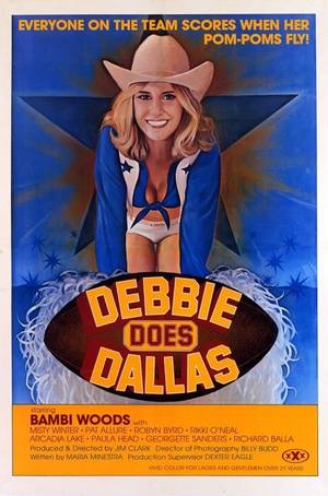 Brokers Porn Vintage Movie Poster - Debbie Does Dallas original USA one sheet movie poster