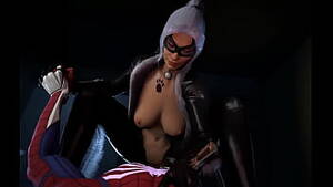 Black Cat Shemale Porn - Black Cat is bad luck but Spider-Man is feeling pretty damn lucky - XNXX.COM