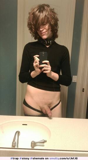fat tranny selfie - Sissy Shemale Selfie Balls