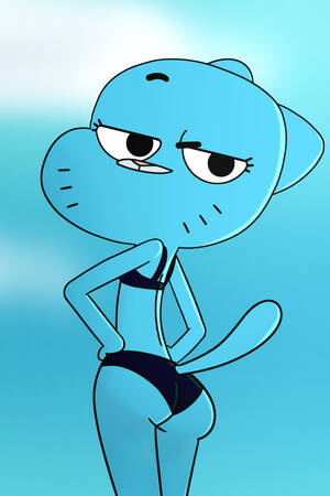 Beach Amazing World Of Gumball Porn - Nicole Watterson beach by ImpStripe on Newgrounds