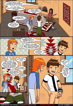 Ben 10 Porn Shower - Sultry Summer 5 - Ben 10 Read Online Free Porn Comic