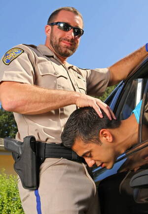 Gay Officer Porn - Gay cop pics, police gay porn