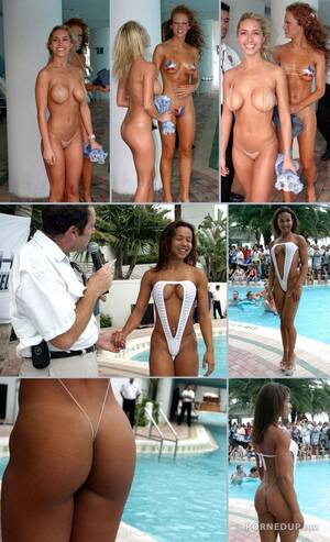 bikini nudist contest - Micro bikini contest - Porned Up!