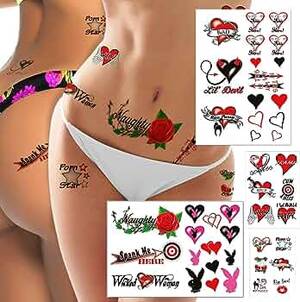 black porn stars tatted tool - 44+ Sexy Naughty Temporary Tattoos for Women Ladies- Adult Fun for Lower  Back Legs Arms Butt Stomach : Amazon.ca: Beauty & Personal Care