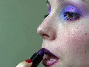 Joystick Lipstick Lesbian Porn - Orange Lipstick porn videos at Xecce.com