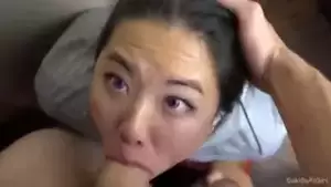 brutal mouth fuck asian girl - Very beautiful eyes, Asian girl gets mouth fucked | xHamster