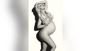 christina aguilera pregnant naked - Oh Mamma! Christina Aguilera Poses Nude With Big Pregnant Belly | Fox News