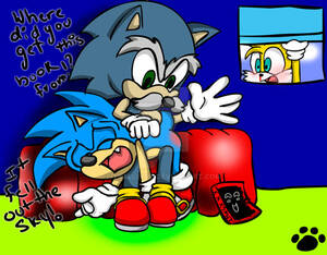 Manic The Hedgehog Porn - BAD SONIC!! by tballin718 on DeviantArt