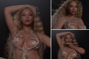beyonce anal sex - BeyoncÃ© drops new half-naked 'Cliquebait' teaser video