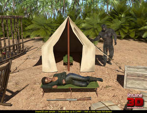 animated cartoon xxx large file - Furious Big Foot which had escaped from his cage pounded hard hot ebony  chick - CartoonTube.XXX