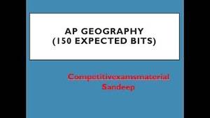 Indianography - Top 150 AP geography expected bits for Panchyat secretary,Bc Welfare  officers,group1,