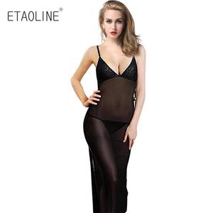Elegant Exotic Porn - New Porn Women Hot Costumes Sexy Dress Underwear Black Erotic Lingerie Lace  Transparent Exotic Dancewear Elegant Sleepwear R35-in Babydolls & Chemises  from ...