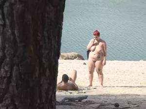 beach voyeur spain - Swingers threesome at the nudist beach... Maria Bose wants a double dick  ration