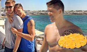 Fredrik Eklund Porn - Million Dollar Listings star Fredrik Eklund goes shirtless in Mykonos |  Daily Mail Online