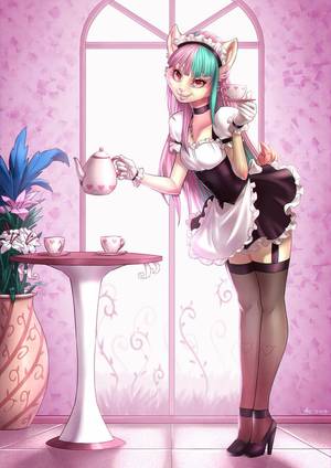 Anime Femboy Maid Porn - Hideaki Maid by playfurry.deviantart.com on @deviantART