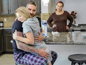 Blonde Family Porn - Family sex with a blonde girl and a tattooed dude - 18TeenPorno TV