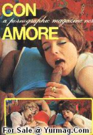 Interracial Retro Porn Magazines - CON AMORE 3 Vintage Danish Porn Magazine - Interracial Sex Orgy
