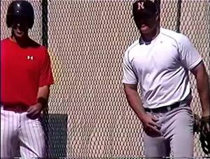 big dicked baseball players - Big dick: Baseball player adjusting - ThisVid.com