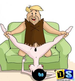 drawn sex cartoon - Betty Rubbles Gets Hammered - Famous Cartoon Porn