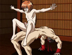 cute hentai clip - ... Gay hentai clips: Cute hentai twink sits on a rock hard dick