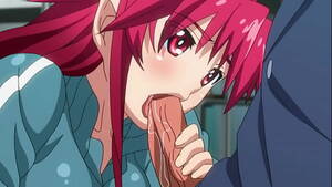 Cute Redhead Anime Girl Porn - Cute redhead anime girl blows two guys and swallows semen Porn Video - Rexxx