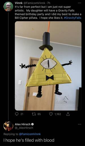 Bill Gravity Falls Porn - Or at least deer teeth : r/gravityfalls