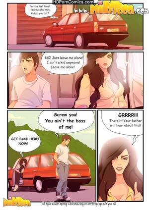 comic text porn - Big Ass 1 Milftoons Cartoon Porn Comic - HD Porn Comix