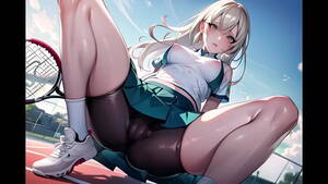 Anime Hentai Girls Masturbating Pussy - Sexy Young Anime Teens Playing Tennis With Transparent Cloth (with pussy  masturbation ASMR sound!) Uncensored Hentai - XVIDEOS.COM