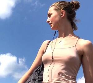 candid perky teen boobs - Candid Braless Teen Perky Tits â€“ The Candid Bay