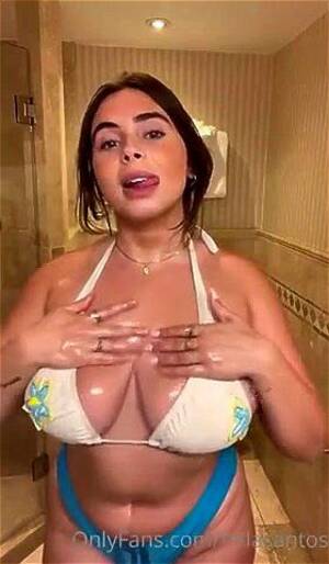 chubby oily tits - Watch Chubby Slamcow Plays with Huge Oily Tits - Bikini, Chubby, Huge  Natural Tits Porn - SpankBang